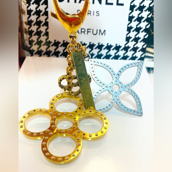 LOW STARTπ₯π₯π₯π₯Louis Vuitton Bijoux Sac Tapage
Gold Tone Key Ring Bag Charm - Picture 11 of 11